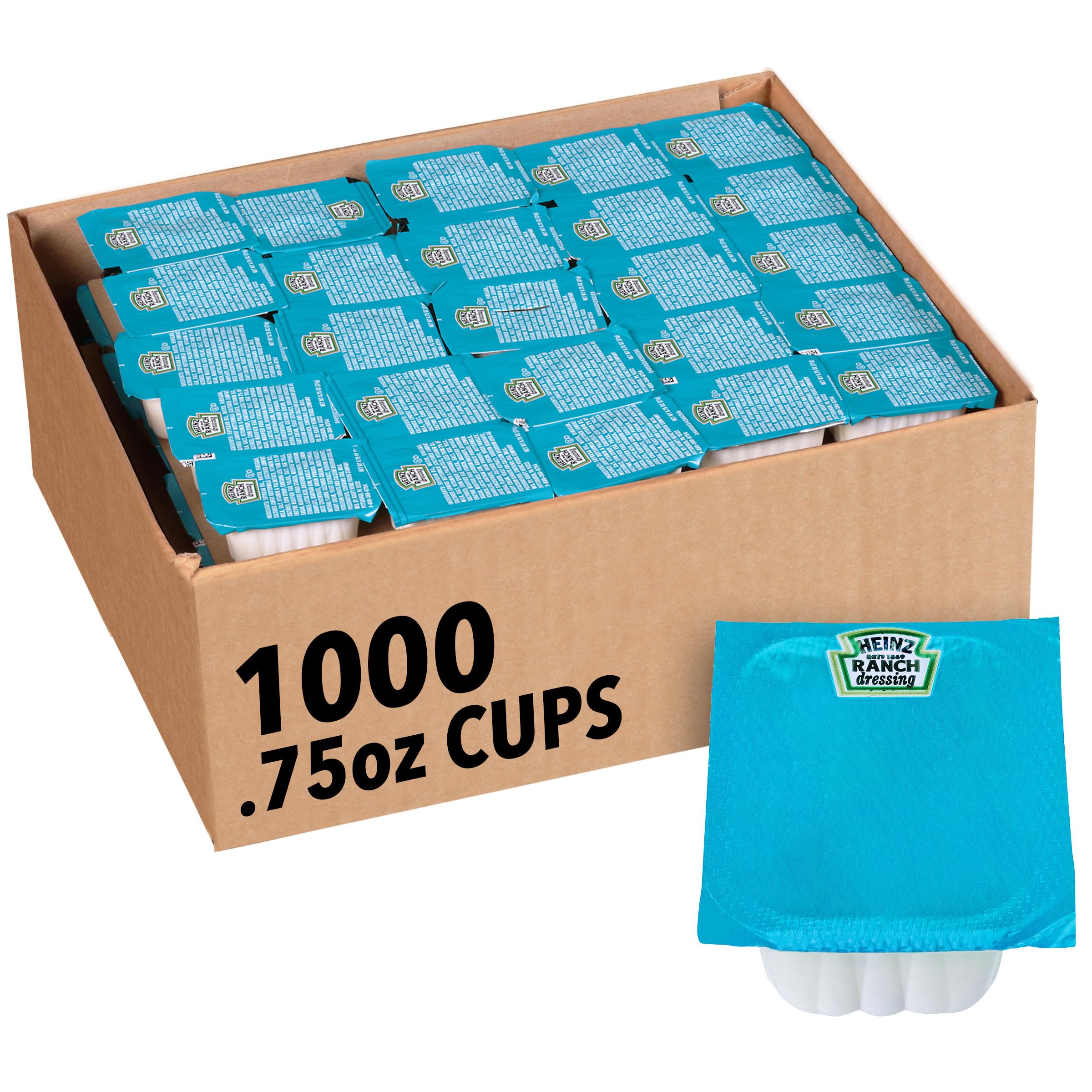 Amazon.com : Heinz Ranch Dressing (0.75oz Packets, Pack of 100